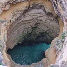 Deep hole connected to the Atlantic Ocean